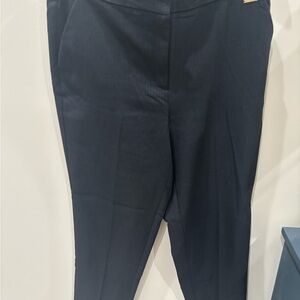 Anne Klein Navy pinstripes Trousers